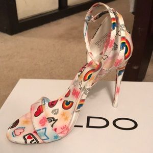 Aldo graffiti heels
